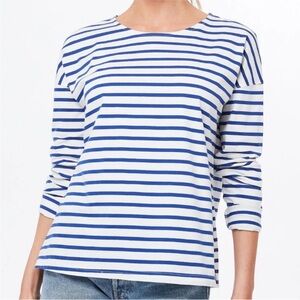 Tuckernuck POMANDER PLACE
Blue and White Stripe Hayden Tee size S